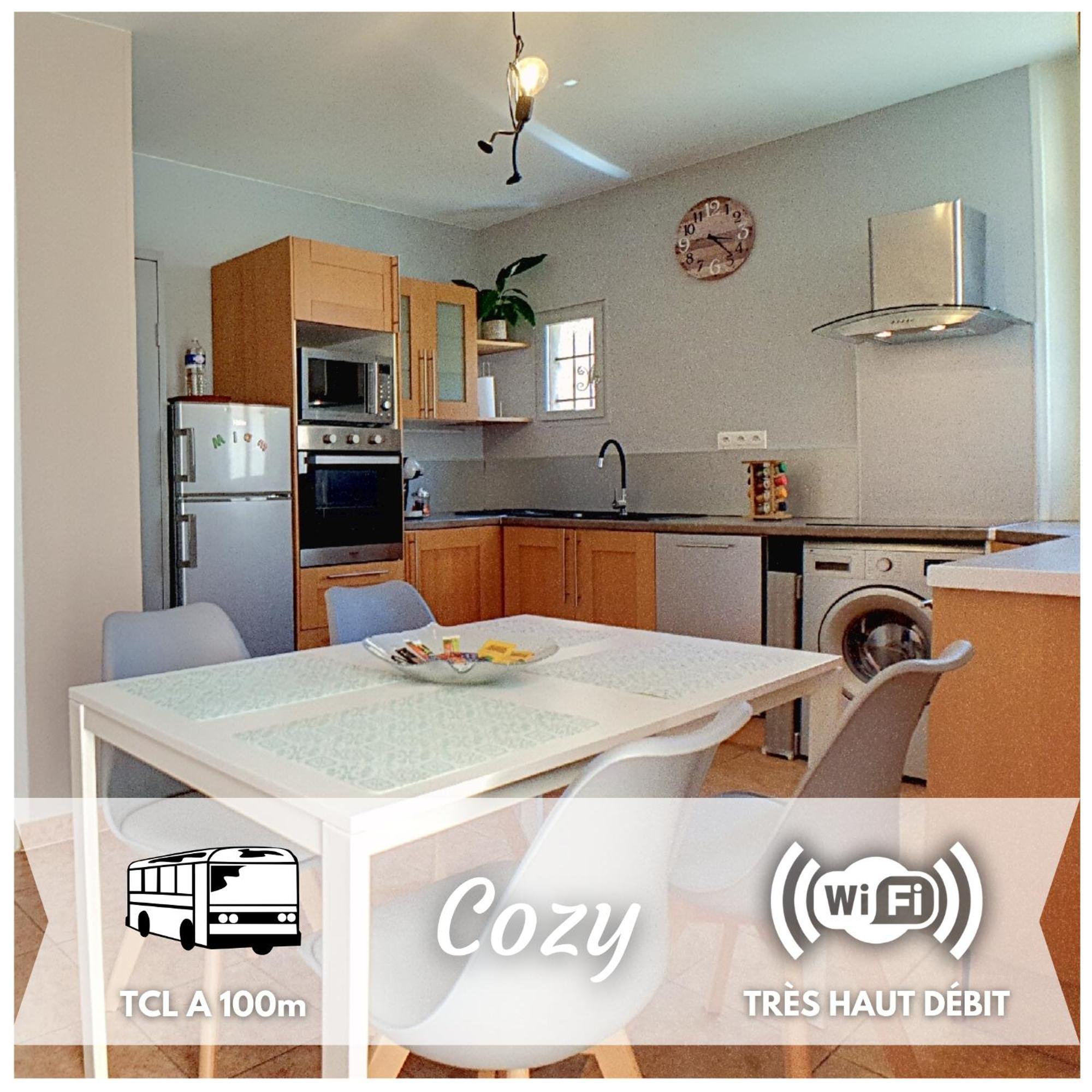 Stop Chez M Cozy # Qualite # Confort # Simplicite Pierre-Bénite المظهر الخارجي الصورة
